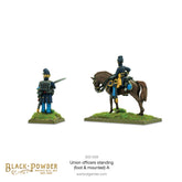 Union Officers standing (foot & mounted) A